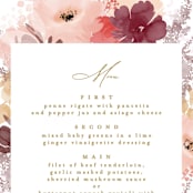 "autumn fest" - Menus in Autumn by Phrosné Barwood - Detail