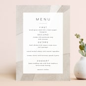 "Gossamer" - Menus in Sandstone by Kate Ahn - Front