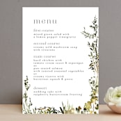 "We Walk Together" - Menus in Evergreen by Petra Kern - Front