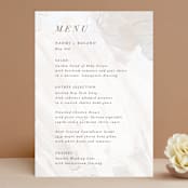 "Neutrality" - Menus in Cream by Hooray Creative - Front