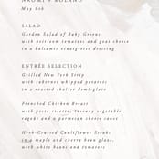 "Neutrality" - Menus in Cream by Hooray Creative - Detail