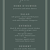 "Vista" - Menus in Forest by Melanie Severin - Detail