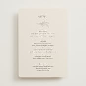 "Etched Frame" - Menus in Eggshell by Robert and Stella - Front