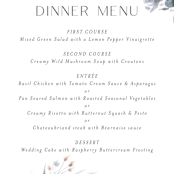 "Violet Cascade" - Menus in Violet by Nicoletta Savod - Detail