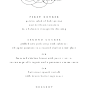 "Pearl" - Menus in Chantilly by Jessica Williams - Detail