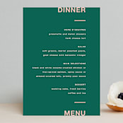 "Bold Type" - Menus in Parrot by Owl and Toad - Front