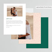 "Bold Type" - Menus in Parrot by Owl and Toad - Back of Card Options