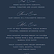 "Georgetown" - Menus in Oxford by Stacey Meacham - Detail