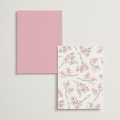 "butter blossoms" - Menus in Posie by Phrosné Barwood - Back of Card Options