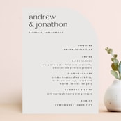"Align" - Menus in Linen by JoAnn Jinks - Front