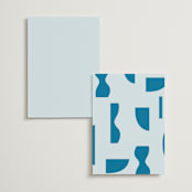 "Juniper" - Menus in Capri by Blustery August - Back of Card Options