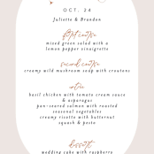 "Center Crest" - Menus in Sweet Potato by Alethea and Ruth - Detail