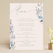 "Wildflower Wreath" - Menus in Sky by Grace Kreinbrink - Front