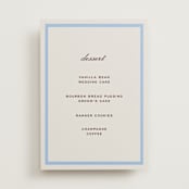 "Montauk" - Menu Signs in Sky by Megan Davis - Front
