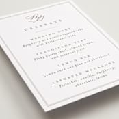 "Overlapping" - Menu Signs in Cotton by Amy Kross - Detail
