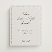 "Puglia" - Menu Signs in Rock by Pati Cascino - Front