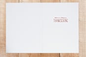 "We Are Thankful" - Cards in Pumpkin Spice by Jennifer Postorino - Interior