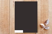 "All is Merry All is Bright" - Cards in Dark Gray by Gray Star Design - Back