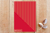 "Wishful New Beginning" - Cards in Holiday Red by Ioana Martineac - Back