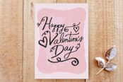 "Handwritten Love" - Cards in Gray by Tiendita Arroyo™ - Front