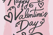 "Handwritten Love" - Cards in Gray by Tiendita Arroyo™ - Close-Up