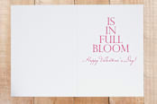 "Love In Full Bloom" - Cards in Tulip Pinks by Annie Moran - Interior