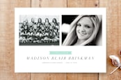 "simple class" - Cards in Teal by amanda cunningham - Front