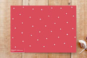 "Snow Dove" - Cards in Cherry by Jennifer Holbrook - Back