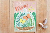 "Butterfly Terrarium" - Cards in Dawn by Charla Pettingill - Front