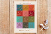"12 Days of Christmas Happy Holidays" - Cards in Festive by Carey Copeland - Front