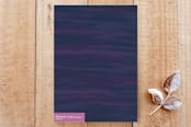 "Happy Birthday Cake with flowers" - Cards in Midnight blue by Metka Hiti - Back