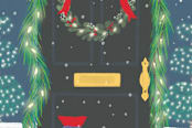 "Christmas at Your House" - Cards in Christmas Night by IGGI - Close-Up