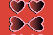 "My Eyes for You" - Cards in Red by Emanuela Carratoni - Close-Up