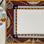 "Custom Handpainted Frame" - Frames in multicolor by Emily Morris