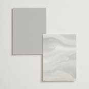 "Overlay" - Foil-Pressed Menus in Silk by Kelly Schmidt - Back of Card Options