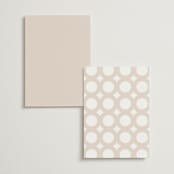 "Woodland Hills" - Foil-Pressed Menus in Copper by Eric Clegg - Back of Card Options