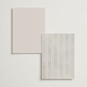 "Mountain Love" - Foil-Pressed Menus in Dew by Petra Kern - Back of Card Options