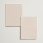 "Vine Wrap" - Foil-Pressed Menus in Cotton by Amy Kross - Back of Card Options