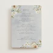 "Love Song" - Foil-Pressed Menus in Meadow by Petra Kern - Front