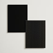"Unite" - Foil-Pressed Menus in Opal by Leah Bisch - Back of Card Options