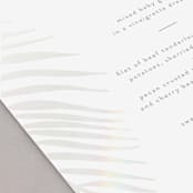 "Palm Vibes" - Gloss-Press® Menus in Porcelain by Pixel and Hank - Detail