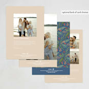 "Let every heart" - Minted x The Met Holiday Cards in Parchment by Jennifer Wick - Back of Card Options