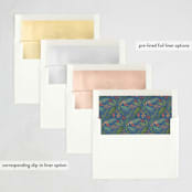 "Let every heart" - Minted x The Met Holiday Cards in Parchment by Jennifer Wick - Envelope Liner Options
