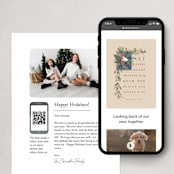"Let every heart" - Minted x The Met Holiday Cards in Parchment by Jennifer Wick - More Ways to Customize