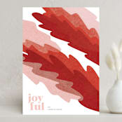 "Festive Foliage" - Minted x The Met Holiday Cards in Peppermint by Carrie Moradi - Front