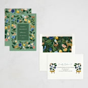 "Woodland" - Minted x The Met Holiday Cards in Forest by Elly - Assembled