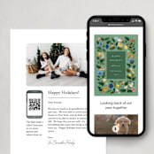 "Woodland" - Minted x The Met Holiday Cards in Forest by Elly - More Ways to Customize