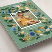 "Woodland" - Minted x The Met Holiday Cards in Forest by Elly - Detail