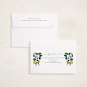 "Woodland" - Minted x The Met Holiday Cards in Forest by Elly - FREE Recipient Addressing