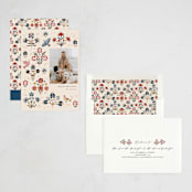 "The Garden" - Minted x The Met Holiday Cards in Eggnog by Vivian Yiwing - Assembled